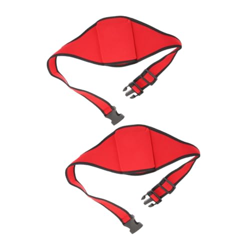HANABASS 2er-Pack Laufender Weizenbeutel Gürteltasche Für Mikrofon Aufbewahrungstasche Für Mikrofon Sport-mikrofontasche Laufzubehör Für Damen Outdoor-mikrofontasche Polyester Rot von HANABASS