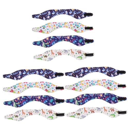 HANABASS 3 Sätze Einstellbares Schwimmohrenschutz Stirnband Wasserdichte Kopfbedeckung Für Erwachsene Zum Schwimmen Duschen Yoga 4 Stück * 3 von HANABASS