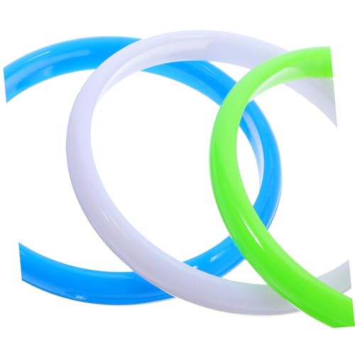 HANABASS 48 Stück Teiliges Kunststoffarmband für Frauen und Bunte Candy Farben Plastik Bangles Vielseitig Tragbar für Partys und DIY Schmuck Langlebig und Leicht von HANABASS