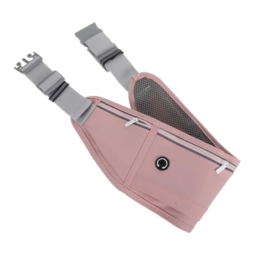 HANABASS Bauchtasche Zum Laufen Mit Handyhalterung Für Damen Und Herren Verstellbarer Gurt Outdoor-wandern Und Radfahren Mit Fächern Für Aufbewahrung von HANABASS