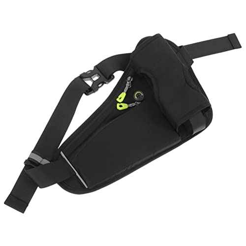 HANABASS Hüfttasche für Wasserflaschen Verstellbar Strapazierfähigem Nylon für Damen und Herren zum Joggen Radfahren und Outdoor Aktivitäten von HANABASS