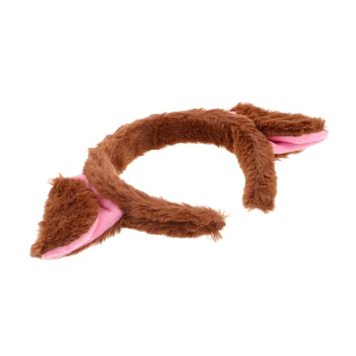 HANABASS Hundeohren Stirnband Für Welpenohr Tier Kostüm Zubehör Foto-requisiten Hundekostüm Kopfbedeckung Für Halloween Party Und Festival Thema von HANABASS
