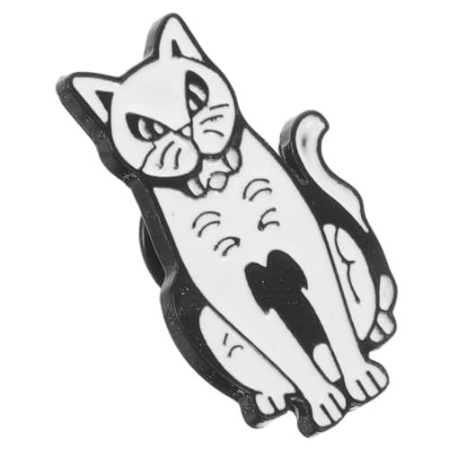 HANABASS Katze Brosche Pullover-kätzchen-pin Tierbroschen Für Frauen Brosche Süß Metallstifte Katzennadeln Für Rucksäcke Süße Broschestifte Stifte Für Taschen Weiß Zinklegierung HANABASS Katze Brosche Pullover-kätzchen-pin Tierbroschen Für Frauen Brosche Süß Metallstifte Katzennadeln Für Rucksäcke Süße Broschestifte Stifte Für Taschen Weiß Zinklegierung von HANABASS