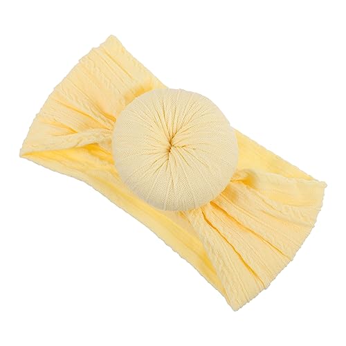 HANABASS Knoten Stirnband Für Neugeborene Turban Kopftuch Haarband Elasthan Wrap Für Junge Mädchen Mütze Kopf Wrap von HANABASS