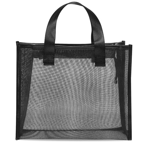 HANABASS Kosmetiktasche aus Nylon Make-up-Taschen Bad-Organizer-Tasche schminktasche Kosmetiktasche Portable Reisetaschen Mesh-Taschen Make-up-Kulturbeutel Netztaschen mit Reißverschluss von HANABASS