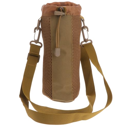 HANABASS Personalisierter Rucksack, Schultertasche, Tasche, Karaffen, Flaschenhalter, Braun, Umhängetasche, Wasserflasche, Flaschentasche, Tasche, Wasserflasche, Flasche von HANABASS