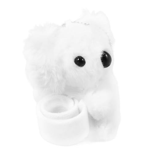 HANABASS Plüsch Koala Slap Armband Weiches Tier Schnapparmband Leichtes Handgelenkband Partygeschenk für Geburtstagsfeier Halloween Ostern Weihnachtsdeko von HANABASS