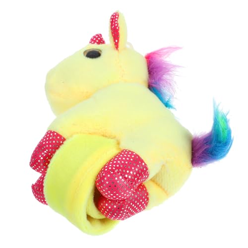 HANABASS Plüsch Slap Wristband Kuscheliges Tier design Freundschaftsarmband Kindergeburtstag Mitgebsel Leichtes Strapazierfähiges Schnapparmband für Jungen und Mädchen von HANABASS