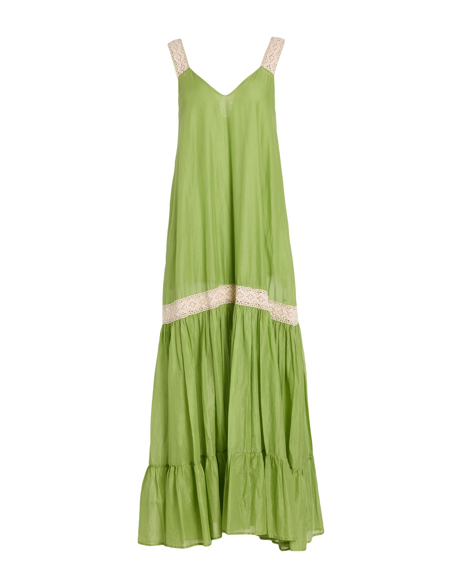 HANAMI D'OR Maxi-kleid Damen Säuregrün von HANAMI D'OR