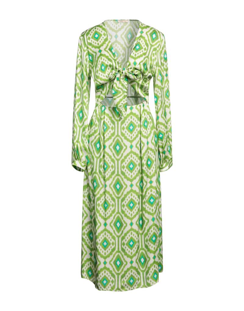 HANAMI D'OR Maxi-kleid Damen Säuregrün von HANAMI D'OR