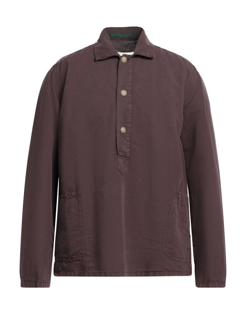 HAND PICKED Hemd Herren Dunkelbraun von HAND PICKED