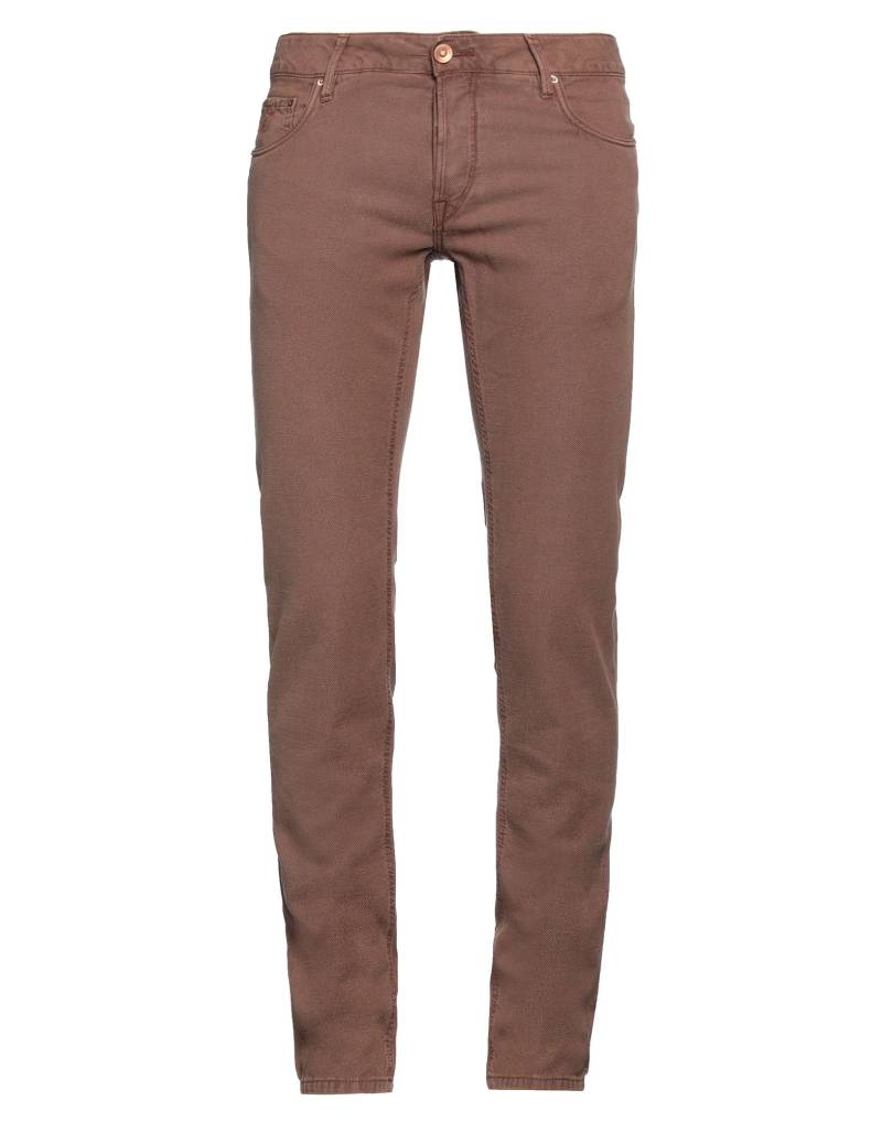 HAND PICKED Hose Herren Braun von HAND PICKED