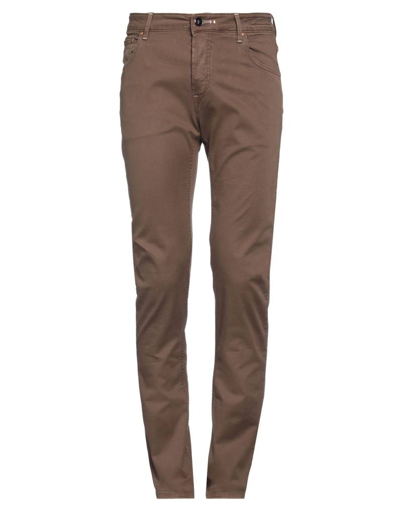 HAND PICKED Hose Herren Khaki von HAND PICKED