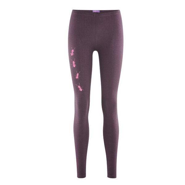 HANDGEDRUCKT Leggings aus Biobaumwolle " Ameisen" von HANDGEDRUCKT