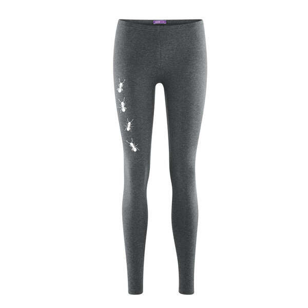 HANDGEDRUCKT Leggings aus Biobaumwolle " Ameisen" von HANDGEDRUCKT