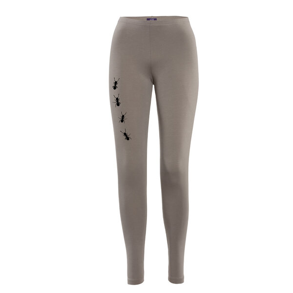 HANDGEDRUCKT Leggings aus Biobaumwolle " Ameisen" von HANDGEDRUCKT