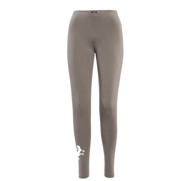 HANDGEDRUCKT Leggings aus Biobaumwolle " Gecko" von HANDGEDRUCKT