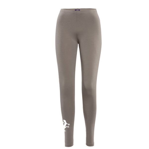 HANDGEDRUCKT Leggings aus Biobaumwolle " Gecko" von HANDGEDRUCKT