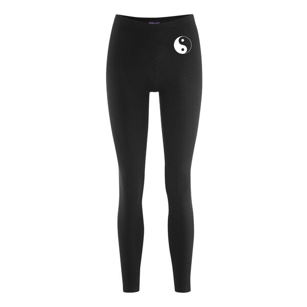 HANDGEDRUCKT Leggings aus Biobaumwolle " YingYang" von HANDGEDRUCKT