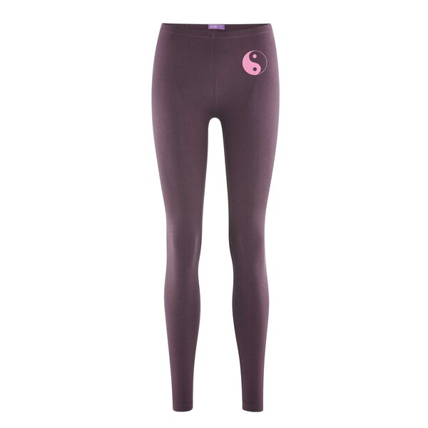 HANDGEDRUCKT Leggings aus Biobaumwolle " YingYang" von HANDGEDRUCKT