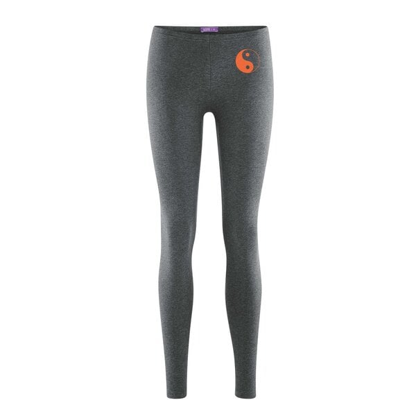 HANDGEDRUCKT Leggings aus Biobaumwolle " YingYang" von HANDGEDRUCKT