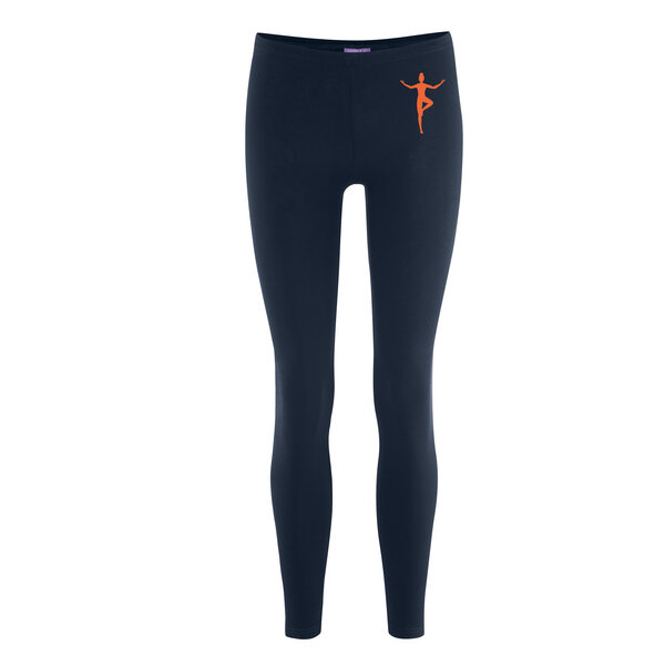 HANDGEDRUCKT Leggings aus Biobaumwolle " Yoga" von HANDGEDRUCKT