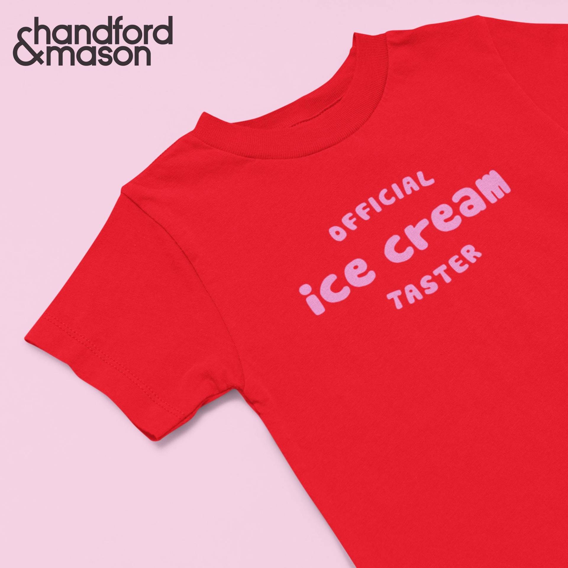 Offizielles Ice Cream Taster Kinder T-Shirt - Lustiges Sommer-T-Shirt Für 11 Farben Erhältlich von HANDFORDandMASON