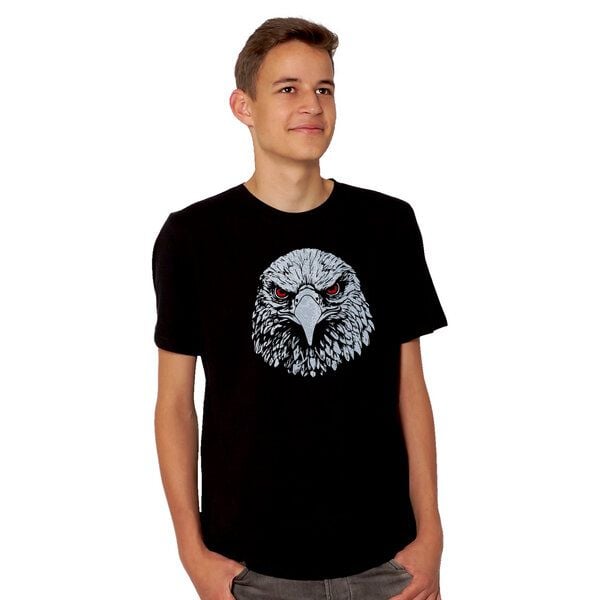 HANDGEDRUCKT "Adler" Männer T-Shirt von HANDGEDRUCKT