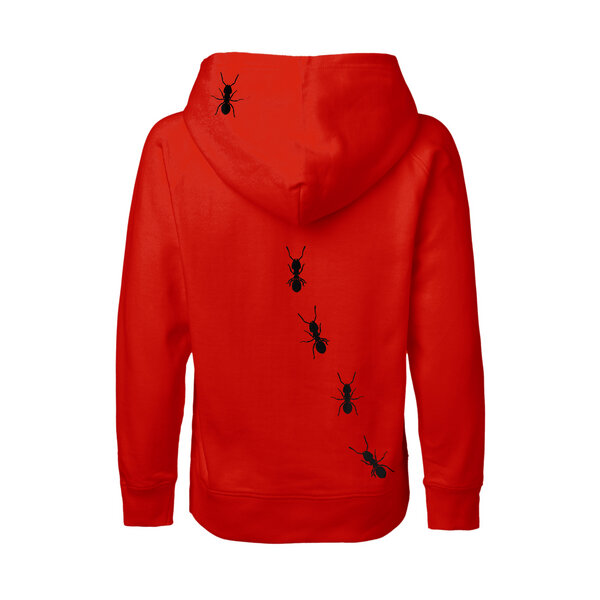 HANDGEDRUCKT "Ameisen" Kinder-Hoody von HANDGEDRUCKT