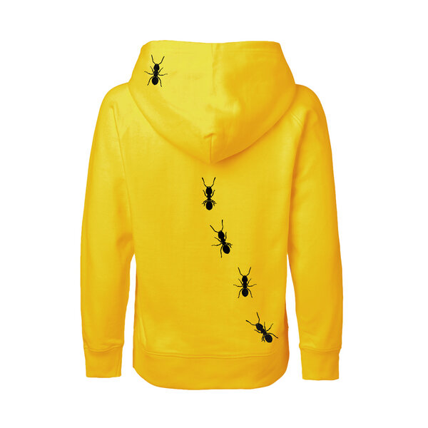 HANDGEDRUCKT "Ameisen" Kinder-Hoody von HANDGEDRUCKT