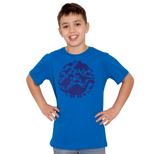 HANDGEDRUCKT "Dinos" Unisex Kinder T-Shirt von HANDGEDRUCKT