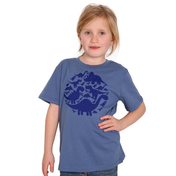 HANDGEDRUCKT "Dinos" Unisex Kinder T-Shirt von HANDGEDRUCKT