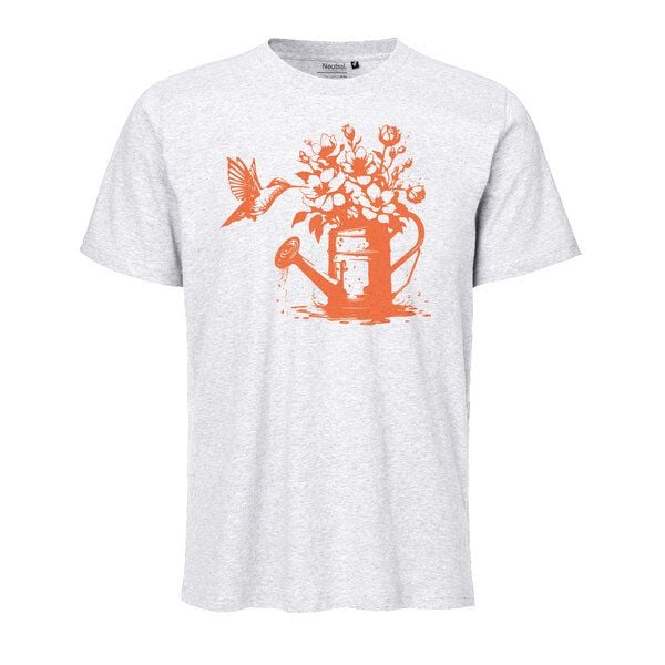 HANDGEDRUCKT "Gartenfreude" Unisex T-Shirt von HANDGEDRUCKT