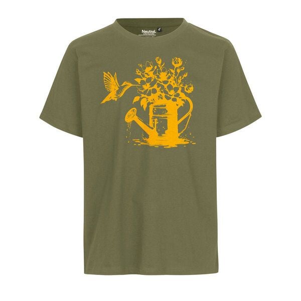 HANDGEDRUCKT "Gartenfreude" Unisex T-Shirt HANDGEDRUCKT "Gartenfreude" Unisex T-Shirt von HANDGEDRUCKT