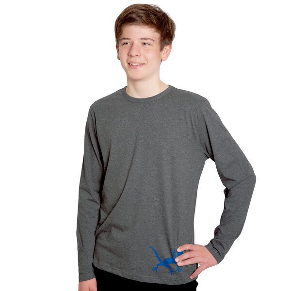 HANDGEDRUCKT "Geckos" Männer Longsleeve von HANDGEDRUCKT