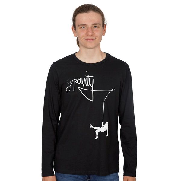 HANDGEDRUCKT "Gravity" Männer Longsleeve HANDGEDRUCKT "Gravity" Männer Longsleeve von HANDGEDRUCKT