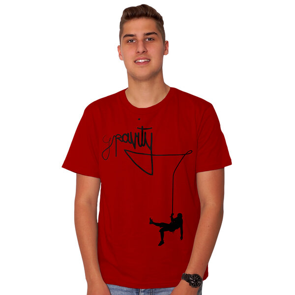 HANDGEDRUCKT "Gravity" Männer T-Shirt von HANDGEDRUCKT