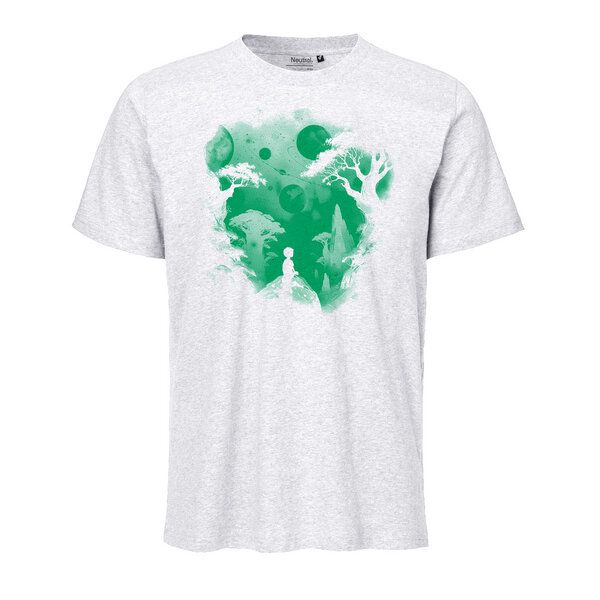 HANDGEDRUCKT "Inner Child" Unisex T-Shirt aus reiner Baumwolle (kbA) von HANDGEDRUCKT