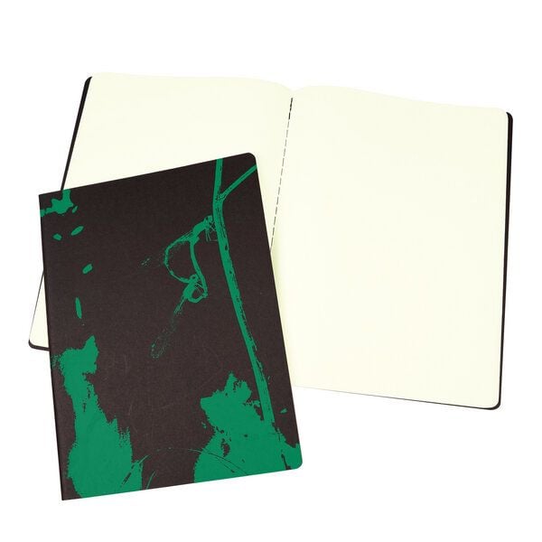 HANDGEDRUCKT "Li(e)bellen" Notizheft ca. DIN A4 von HANDGEDRUCKT