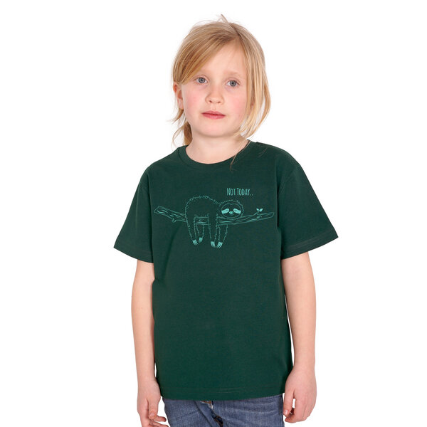 HANDGEDRUCKT "Not Today..." Kinder-T-Shirt von HANDGEDRUCKT