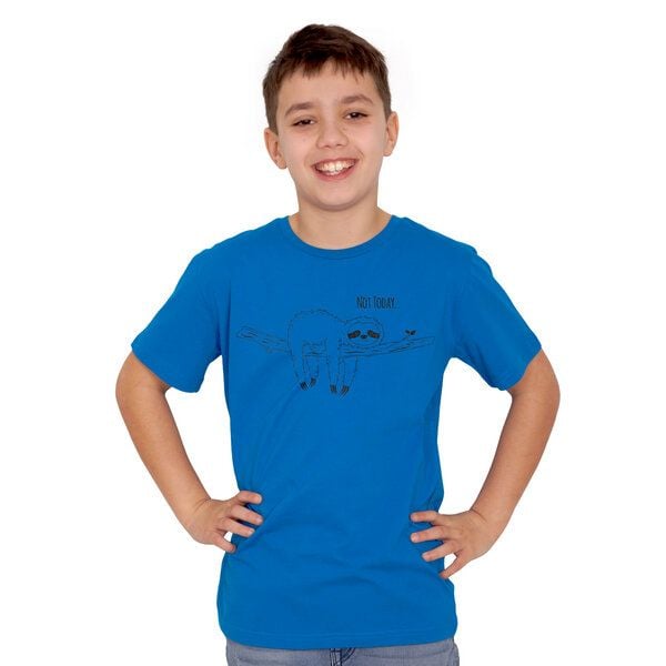 HANDGEDRUCKT "Not Today..." Kinder-T-Shirt von HANDGEDRUCKT