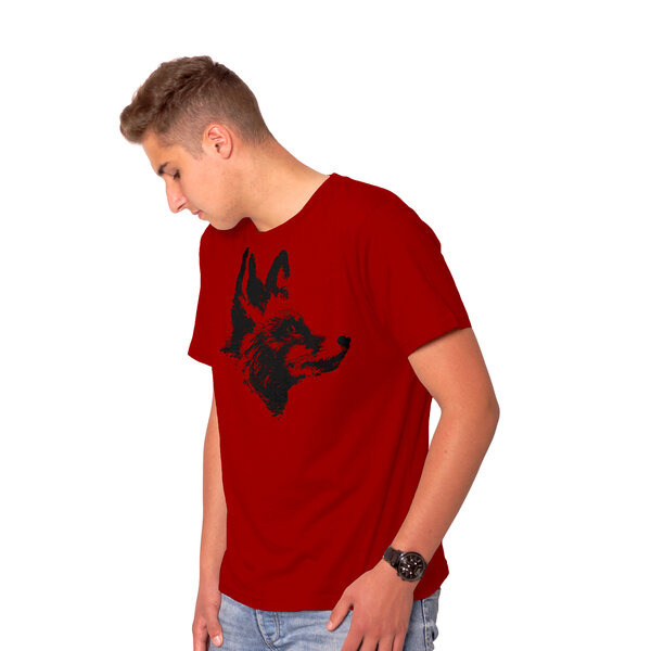 HANDGEDRUCKT "Reineke Fuchs" Männer T-Shirt (kbA) von HANDGEDRUCKT