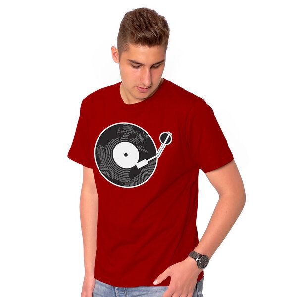 HANDGEDRUCKT "Scratch It" Männer T-Shirt von HANDGEDRUCKT