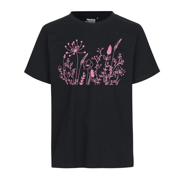 HANDGEDRUCKT "Wilde Wiese" Unisex T-Shirt von Neutral von HANDGEDRUCKT