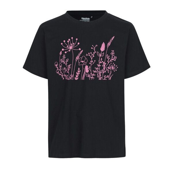 HANDGEDRUCKT "Wilde Wiese" Unisex T-Shirt von Neutral von HANDGEDRUCKT