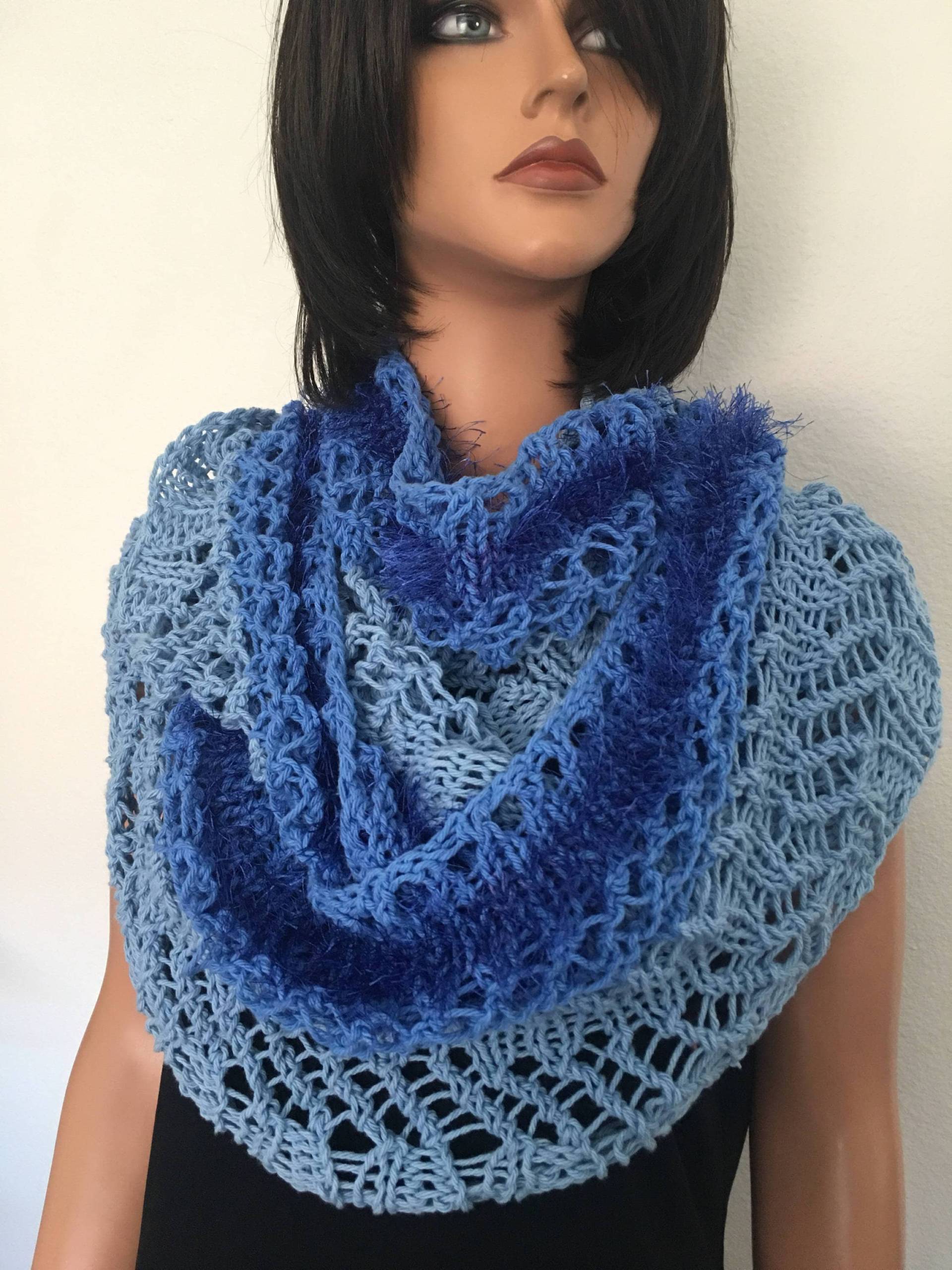 Schal Wrap Hand Knits 2 Liebe Curcular Nlues Baumwolle Dedigner Mode Original Vier Jahreszeiten Schal Wrap Hand Knits 2 Liebe Curcular Nlues Baumwolle Dedigner Mode Original Vier Jahreszeiten von HANDKNITS2LOVE
