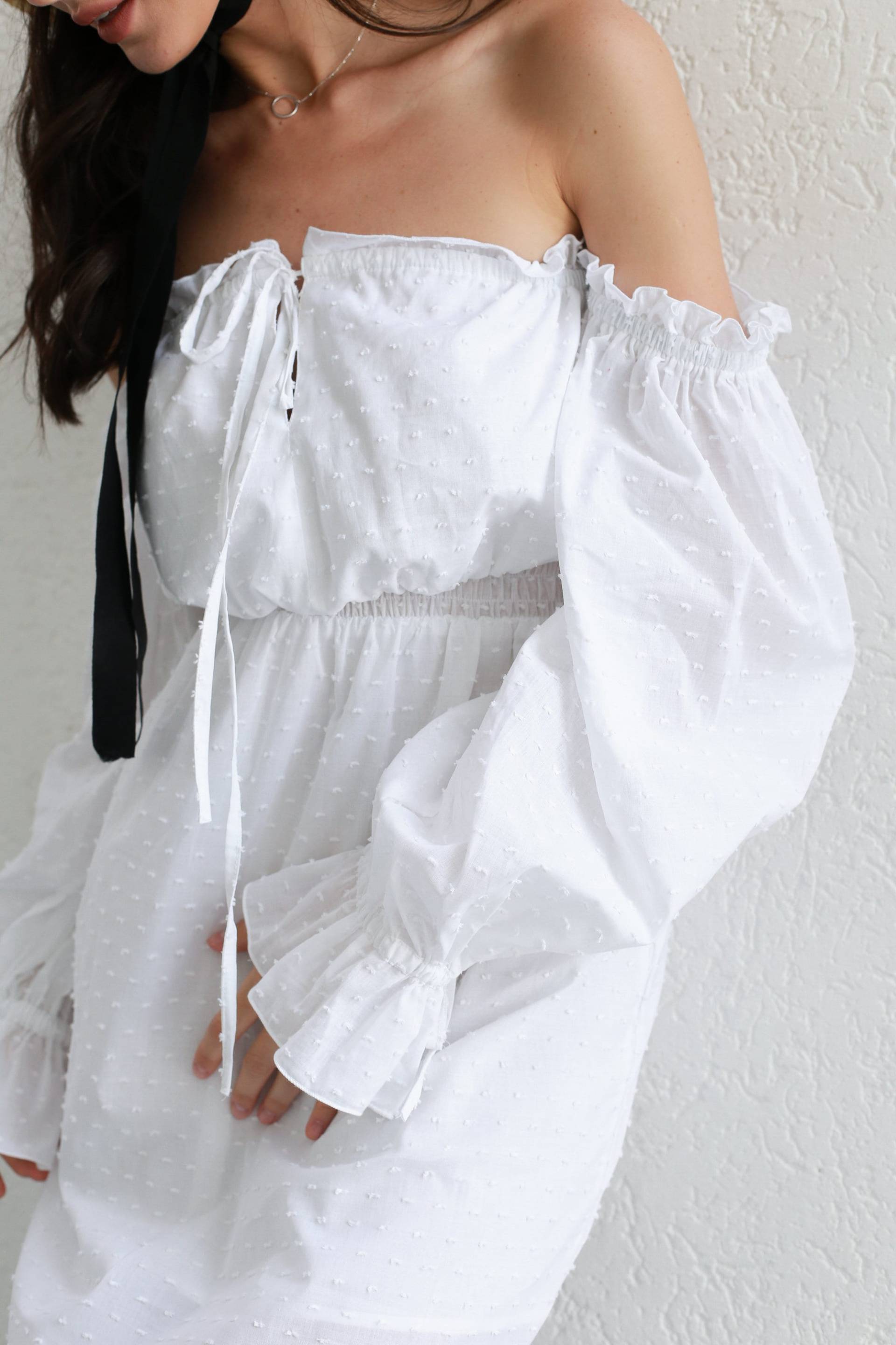 Sommerkleid Aus Baumwolle Boho Hochzeit, Baby Shower, Kreuzfahrt von HANDMADEGARMENT