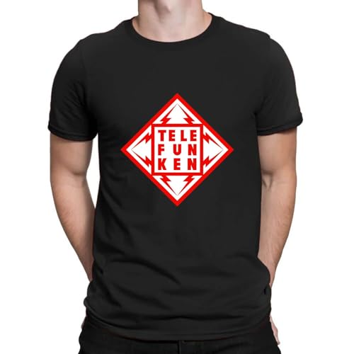 Amazing-Tees-Male-T-Shirt-Casual-Oversized-Telefunken-Logo-Essential-T-Shirt-Men-T-Shirts von HANGCHANG