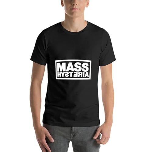 Mass-Hysteria-Band-Rock-French-T-Shirt-Animal-prinfor-Boys-Plain-for-a-Boy-Korean-Fashion von HANGCHANG