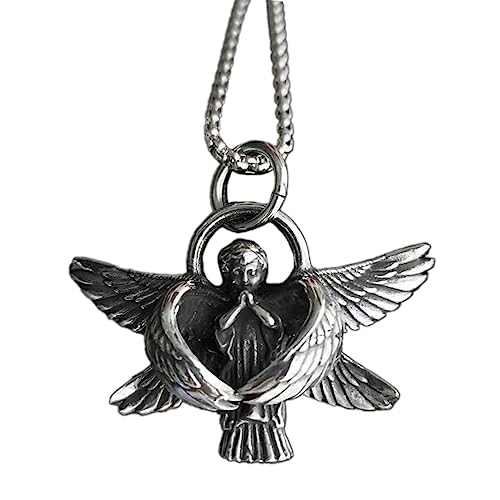 HANGELI Flügel-Halsketten, Anhänger-Halsketten, Flügel-Halsketten, Legierung, Party-Schmuck, Geburtstag für Liebhaber HANGELI Flügel-Halsketten, Anhänger-Halsketten, Flügel-Halsketten, Legierung, Party-Schmuck, Geburtstag für Liebhaber von HANGELI